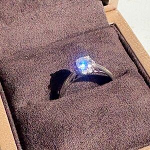 10K Gold Diamond Engagement Ring Size 8 | Vintage-Inspired | Classic Setting